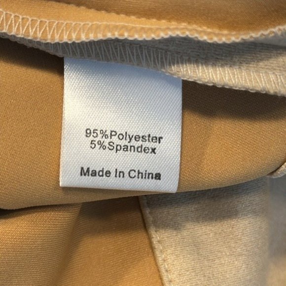 Tuckernuck NEW Bone Ivory Faux Suede Margot Collared 3/4 Sleeve Top Size M - Picture 9 of 10